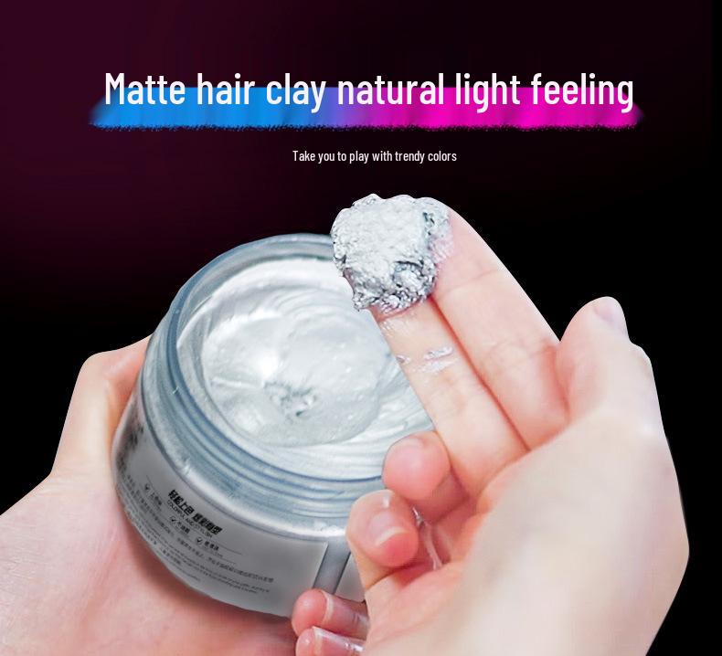 Heiß verkaufende graue Haarwachs-Knete für das Styling von Männern