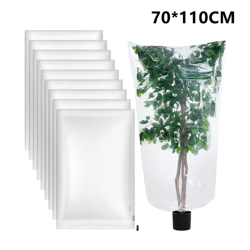 Winter Plant Covers Cold Protection Cover Plastic Transparent Plant Cover Freeze Protection Waterproof Frost Prevention Cover