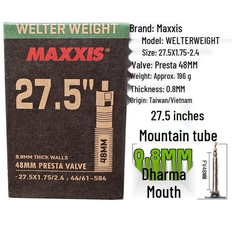 MAXXIS Bicycle Ultra-light Inner Tube for Mountain/Road Bikes: 26", 27.5", 29", 700x23C