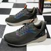Men's shoes large size autumn and winter new running shoes flying woven breathable sports shoes fashionable men's casual shoes