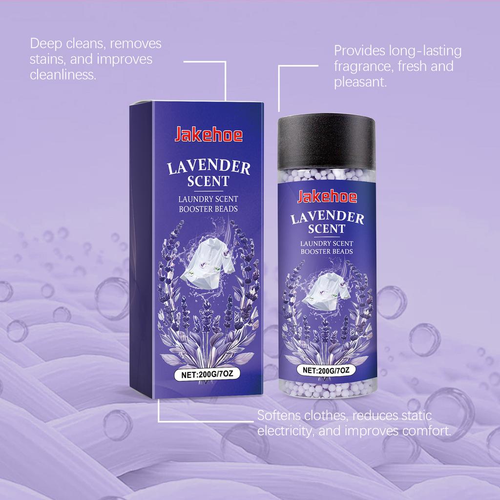 Jakehoe Lavender Laundry Fragrance Retention Beads Fragrance Soothing Soft Gentle Fresh Delightful Fragrance Retention Beads