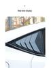 Deep Blue L07 Rear Triangle Glass Window Trim - Exterior Decoration Accessory