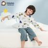 Yingbolun Kinder-Leicht-Pyjama-Set aus reiner Baumwolle