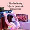 S3 Luminous Cat Ear Bluetooth Gaming Headphones