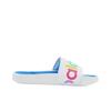 New Balance NB 200 Sandali Comodi Versatili a Scorrimento Calzature Donna Bianco Blu SWF200A1