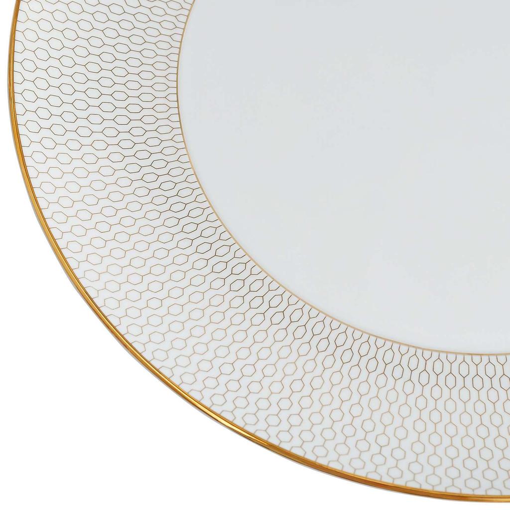 [Officially Imported] Wedgwood Geo Gold Plate, Approx. 28cm, Wedding Gift, 40007539