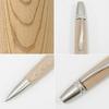 Luminio Wooden Ballpoint Thick Made in Japan by Jetstream Refill Compatible with (Luminio) Pen, Barrel, Craftsmen, 0.5mm, (SXR) 0.38-1.0mm (Yakusugi