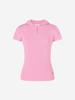 LORDLOAR Ribbed Hoodie Knit Pink