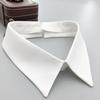 Classic black white Fake Collar Womens stylish Shirt Detachable Adjustable Ladies Collar versatile Clothes Blouse False Collar