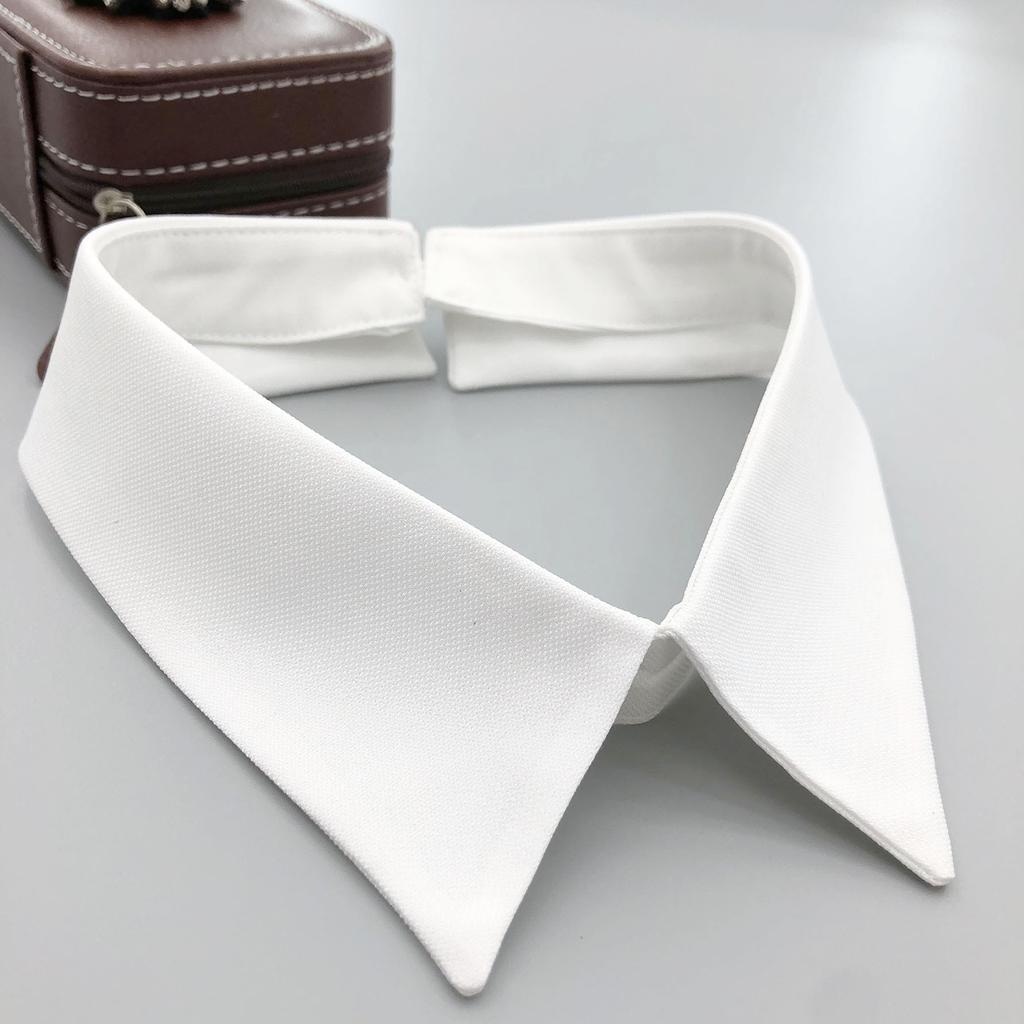 Classic black white Fake Collar Womens stylish Shirt Detachable Adjustable Ladies Collar versatile Clothes Blouse False Collar