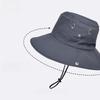 Outdoor Sun Protection Fisherman Hat With Large Brim For Travel And Hiking