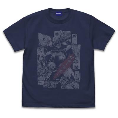 Mazinger Z (Original) Mazinger Z [Mazinger Go] T-Shirt Indigo Large