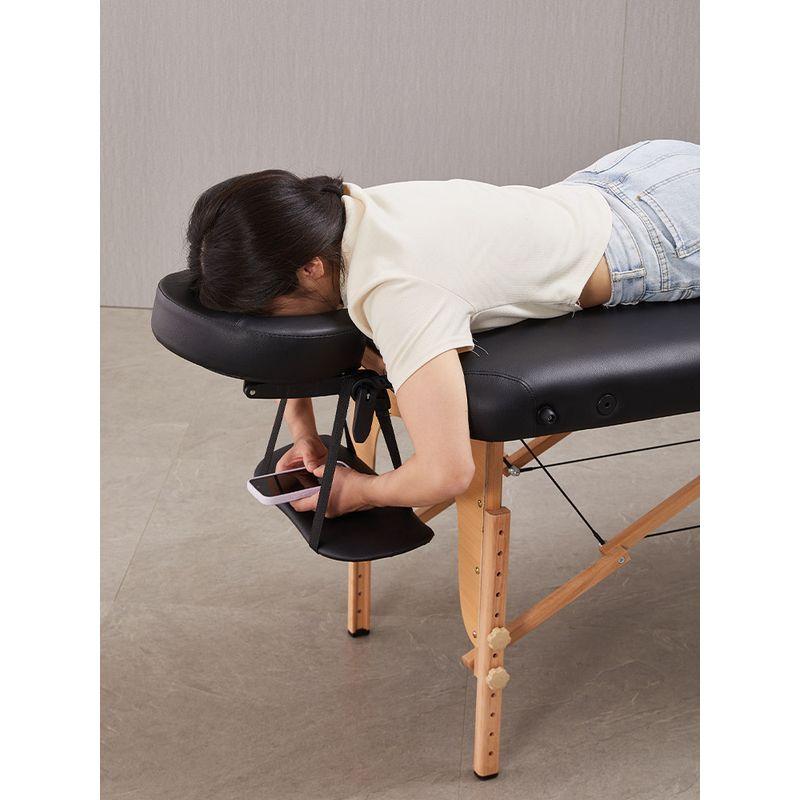 Letto Massaggiante Supporto Massaggio Sospeso Staffa Poggiatesta Tipo Letto Massaggio Cuscino Viso Cuscino Viso Pieghevole Letto Massaggio Bellezza Cuscino Viso