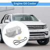 VekAuto Engine Oil Cooler Kit for BMW X3 2011-2017, Durable Aluminum Alloy Silver Tone Transmission Oil Cooler with O-Ring Seals