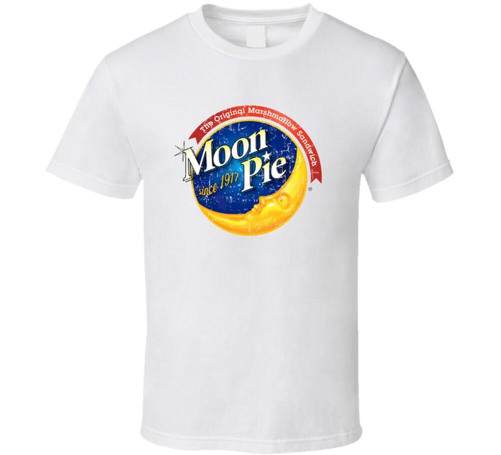 Moon Pie Cool Popular Food Drink Restaurant Brand Logo Gift T Shirt