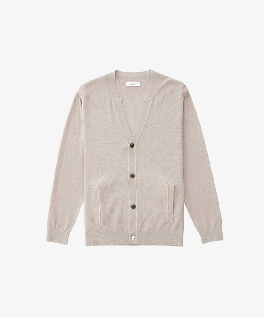 Stco Diems Silky Touch Cardigan Ivory (Classic Fit)_Dkgua01Csi