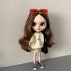 New Handmade Blythe Clothes 2 Piece Set Sweater and Short Skirt Sport Casual Suit for Blyth OB24 Azone Licca Pullip 1/6 Dolls