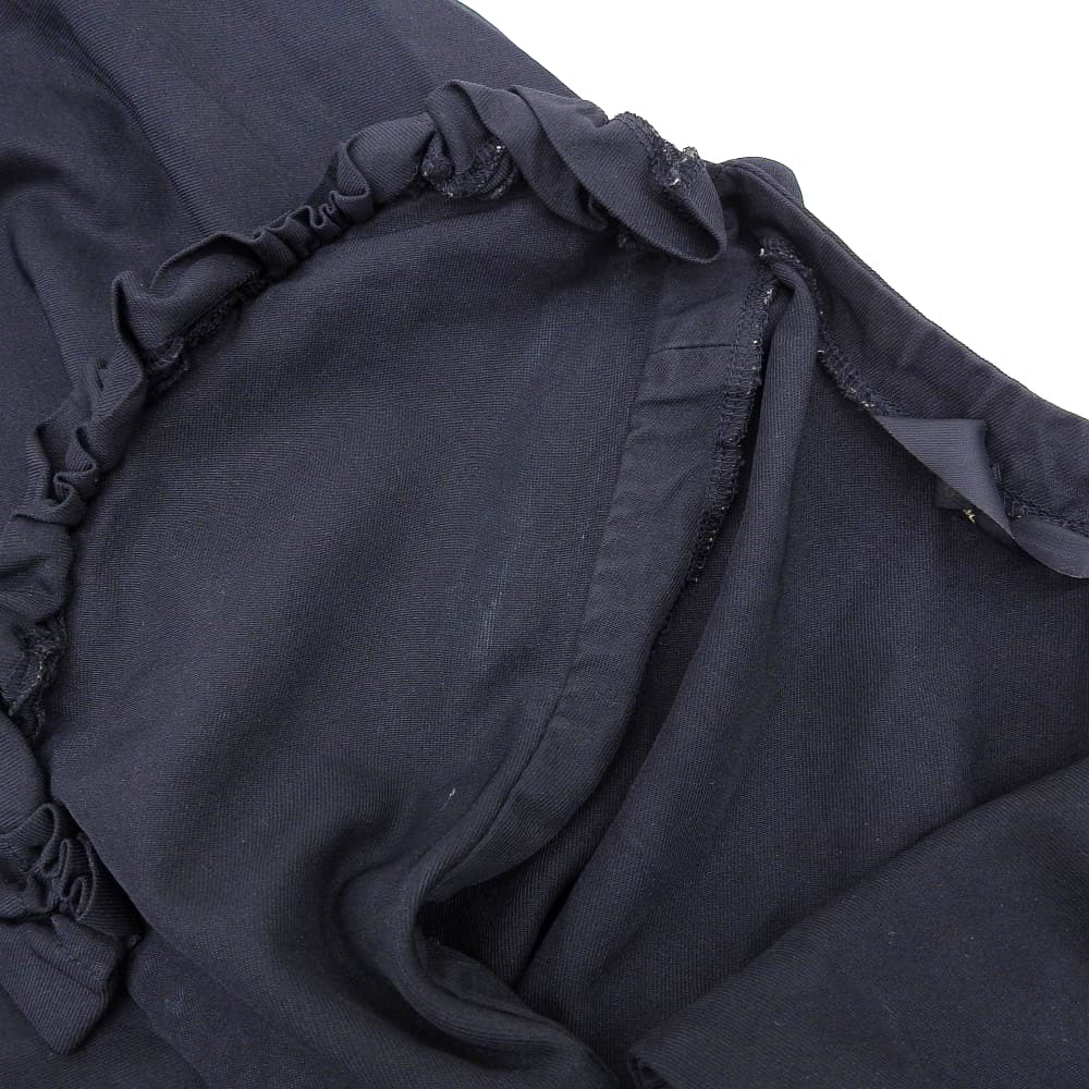 COMMEdesGARCONS COMMEdesGARCONS Frill Collar Stainless Steel Pullover Dress RR-O020 2016 dress XS blackUsed