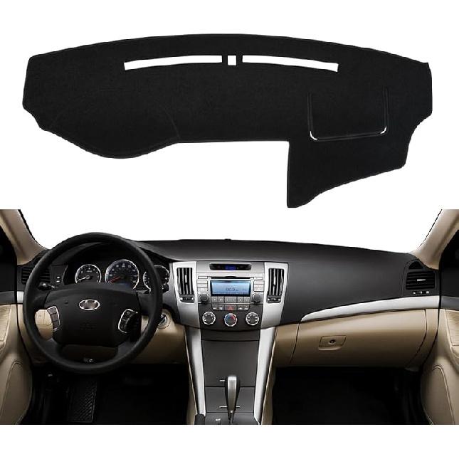 Dash Cover Mat Fit For Hyundai Sonata 2011 2012 2013 2014 With Cutout For Speakers, Dashboard Cover Pad Protector