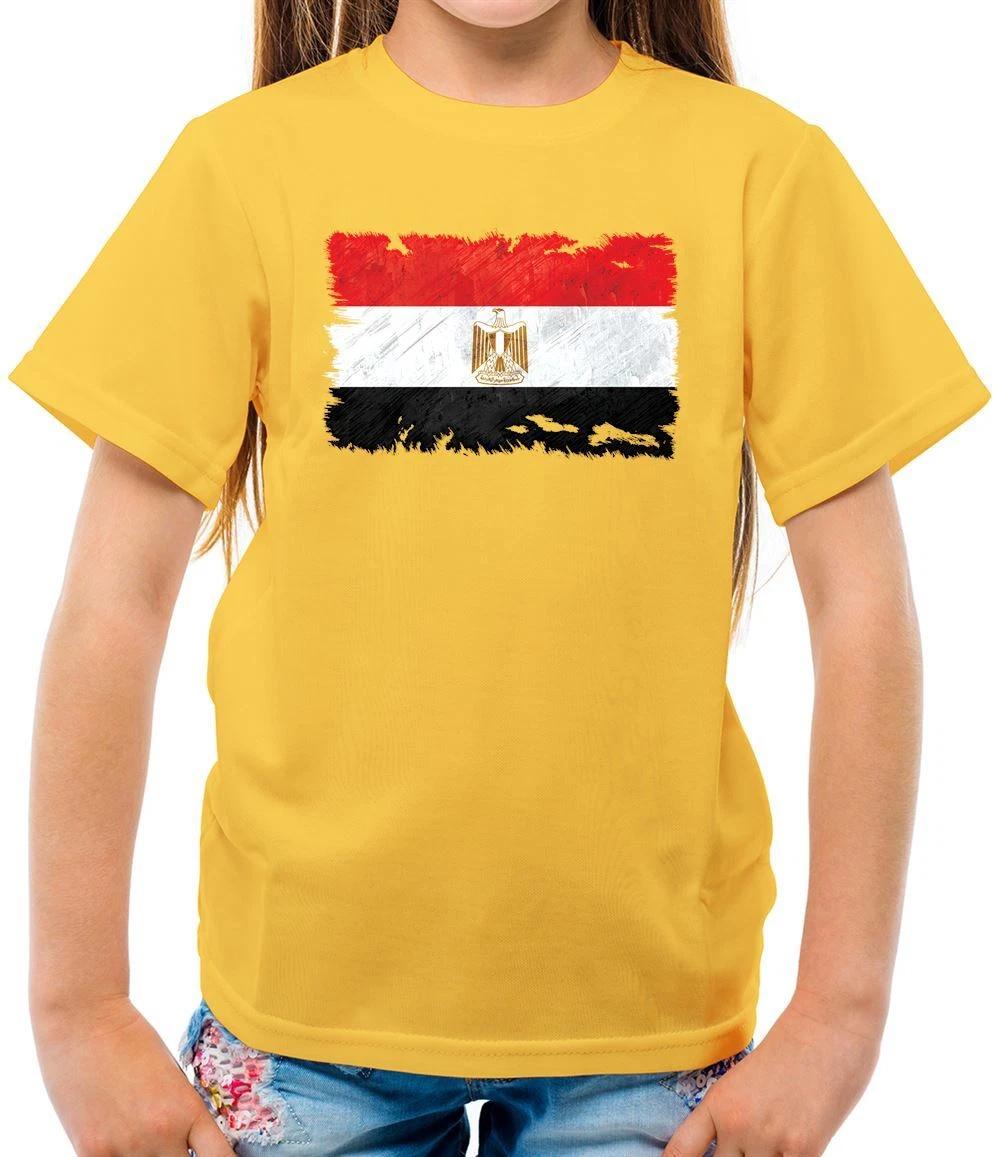 

Egypt Grunge Style Flag - Kids T-Shirt - Egyptian Flags Country Love Live 140