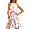 Women's Off-shoulder Mid-length Summer Casual Dress