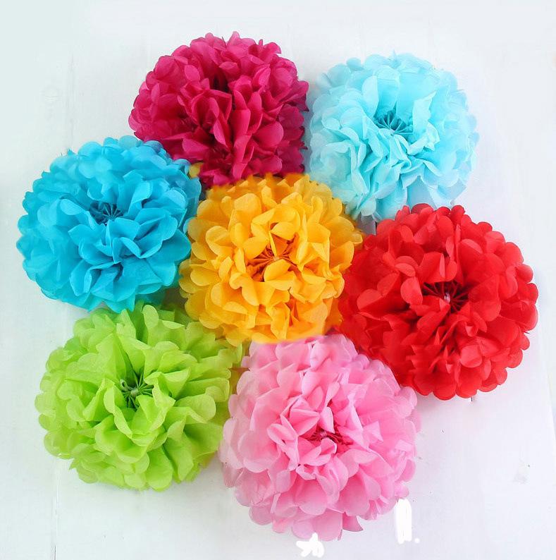 Paper Flower Balls: Festival, Birthday, Party, Wedding & Event Decorations Streamers (European & American Style)