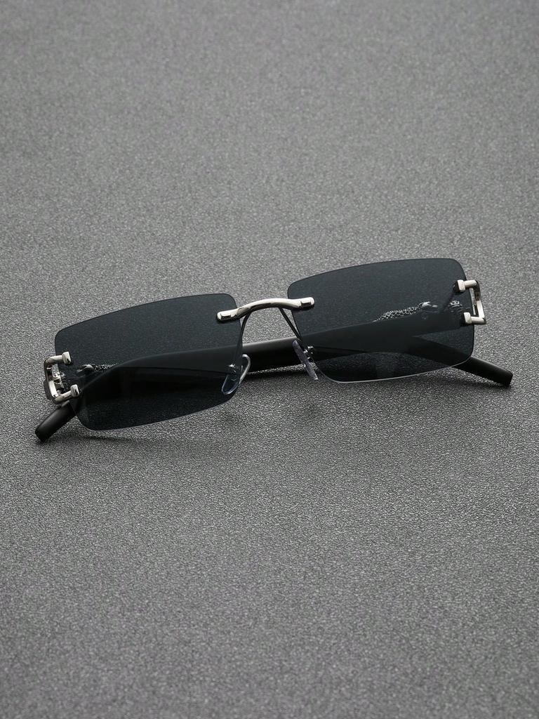 1/2 PCS Unisex Classic Square Frame Fashion Metal Sunglasses For Cool Outdoor Cycling Fishing Clothing Accessories