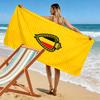 Belgica Print Beach Towel, Large Soft Quick Dry Towel for Beach Camping Swimming