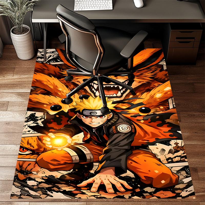 Naruto2Printed Area Rug Carpet for Bedroom Living Room Home Decor Rugs Mat Non Slip Mat Rug for Bedside