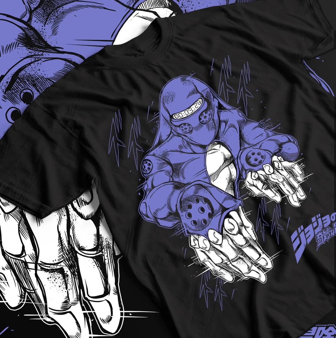 Gift Moody Blues JoJo s Bizarre Encyclopedia Funny Anime Black Shirt All Size. 3XL