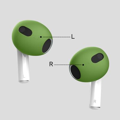 1 Paar Ohrhörer-Aufsätze, komfortable Geräuschisolierung, ultradünn, kabellose In-Ear-Kopfhörer, weiche Ohrstöpsel-Pads für Airpods 3