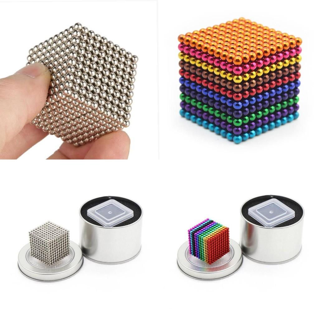 Buck Magnetic Ball 3d Puzzle Magnet Magic Cube Geometric Education Props Toy