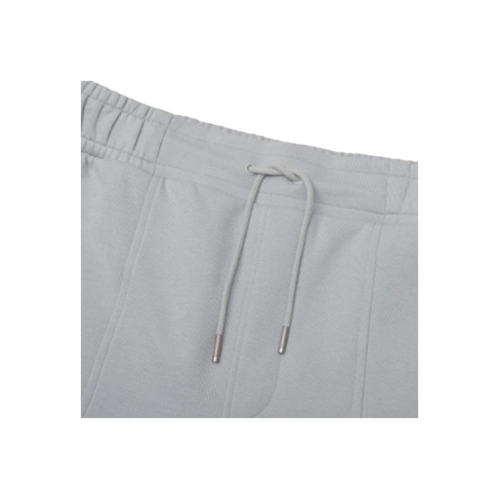 Puma Solid Color Logo Embroidered Drawstring Knit Joggers Unisex Bottoms Gray 534671-19