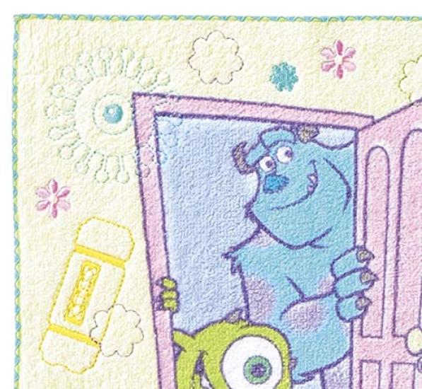 Marushin Panic Days Hand Mini Antibacterial and Fully Product 2005101200 Monsters, Inc. Towel, Towel, 25x25cm, Cotton, Deodorizing, Embroidered,