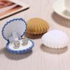 Velvet- Cloth Ring Jewelry Storage Gift Shell Box Ring Earrings Jewelry Showcase