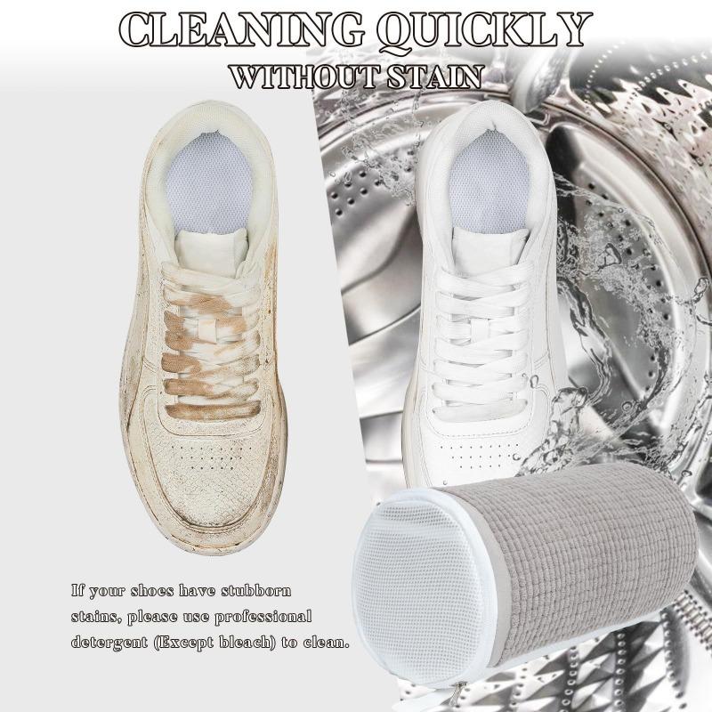1PAIR upgraded lazy shoe washing bag, washing machine cleaning bag, convenient anti-deformation cleaning, multi-purpose sports shoes