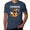 Foxhound Pixelart Fuchs Weißes T-Shirt Lässig Tägliche Kleidung Kurzarm Oberteil