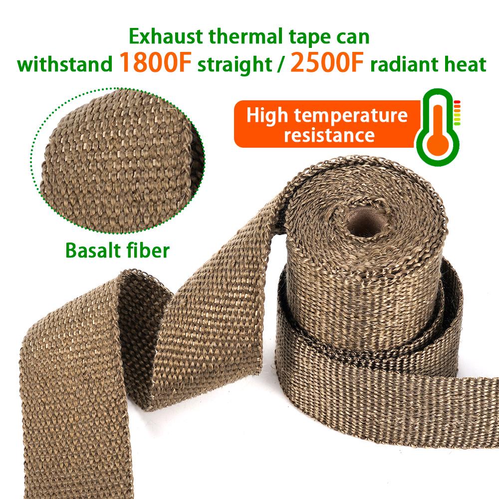 Car And motorcycle Exhaust Pipe Heat Insulation Modification High Temperature Resistant Insulation Fiber Cloth