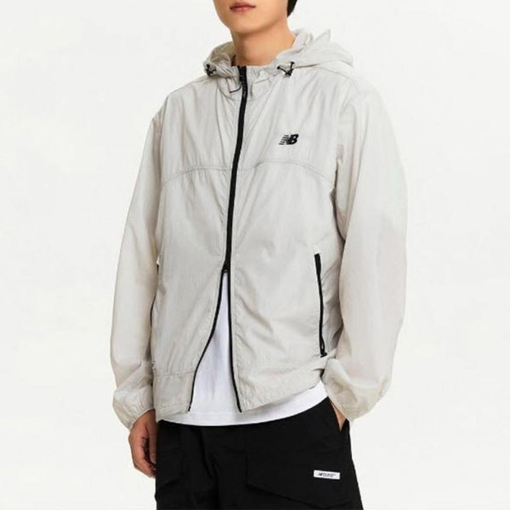 

New Balance Легкая ветровка Club Uni с маленьким логотипом Nbnae21013 36 beige/95