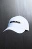 Kileutimuka Lettering Embroidered Ball Cap White