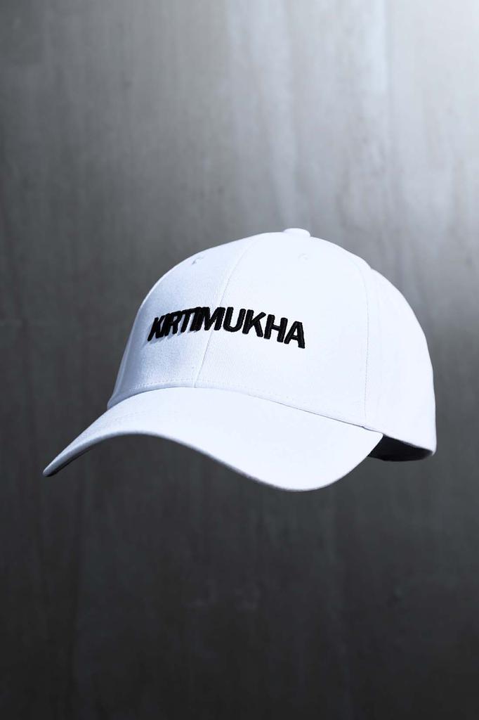 Kileutimuka Lettering Embroidered Ball Cap White