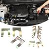20pcs Brake Line Clamps Heavy Duty & Long Service Constructions Truck Brake Hose Bracket Upgrades for Automotive Repair