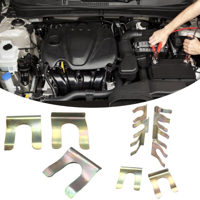 20pcs Brake Line Clamps Heavy Duty & Long Service Constructions Truck Brake Hose Bracket Upgrades for Automotive Repair