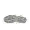 Air Jordan 1 Mid Smoke Grey Men Sneakers Light-Smoke-Grey Black White 554724-092