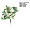 Artificial Rose Bouquet Fake Flowers with Eucalyptus Leaves Plastic Floral Arrangement for Wedding Bridal Bouquets Home Party Table Centerpiece