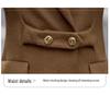 Women's Woolen Coat: Autumn/Winter Korean Style Fashion, Long Commuter Jacket SX3055