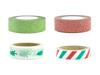 Decorative Self-Adhesive Ribbon Merry Xmas 4pcs
