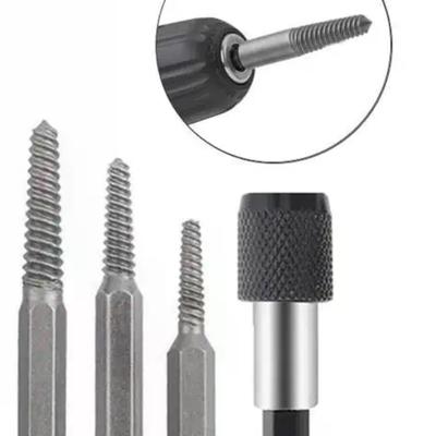 5/6Pcs Broken Bolt Extractor Set Electric Screw Remover With Center Drill Bits For Easy Thread Removal Tool Set