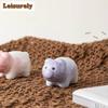 Kiln Fambe Crystal Glaze Pig Tea Pet Antique Exquisite Miniatures Tea Figurine Play Toys Tea Statue Ornaments Accessories Craft