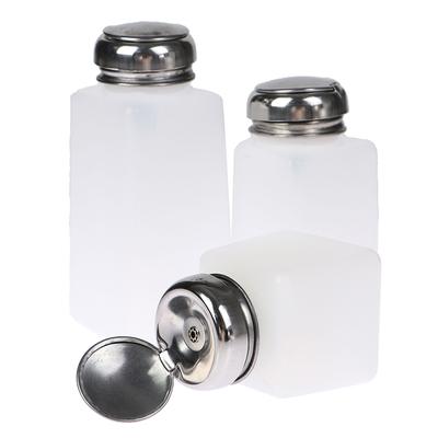 Flacone Dispenser con Pompa Vuoto Rimuovi Smalto Bottiglia Articoli per Unghie Pulizia Bottiglie Acetone